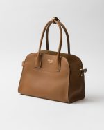 Prada Medium Leather Tote Bag - Image 2